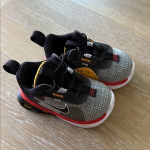 Nike Kids Sneakers - Black, Red, and Gray